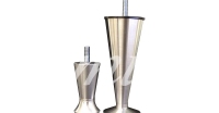 Potes Simmons Conique Metal Chrome