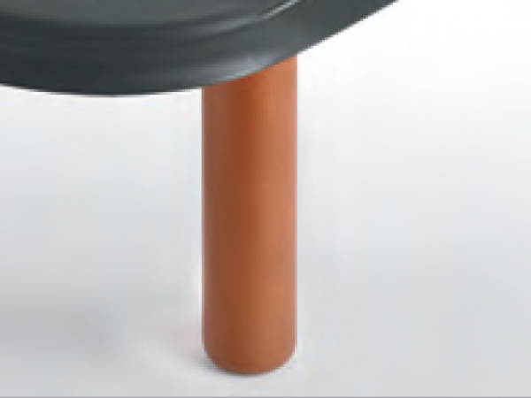 Potes Sonpura Joc Potes Fusta Cilíndrica Color Cirerer 25 cm