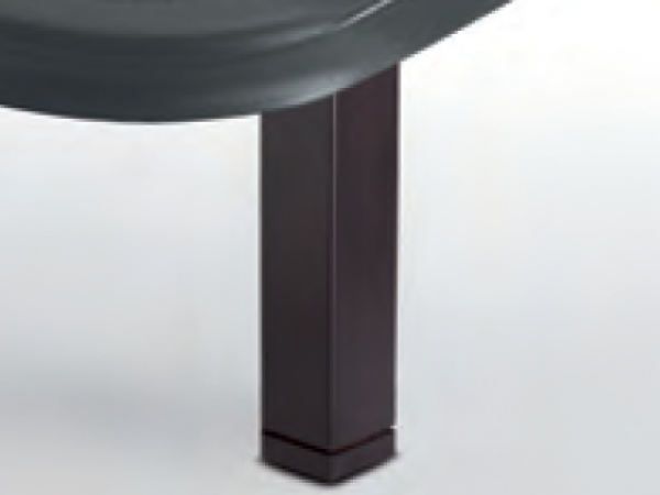 Potes Sonpura Joc Potes Fusta Quadrada Wengué / Biselada 25cm